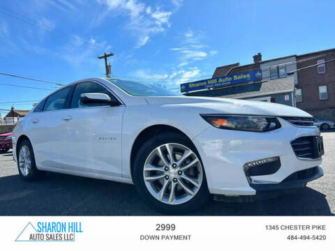 2017 Chevrolet Malibu for sale at Sharon Hill Auto Sales LLC in Sharon Hill PA