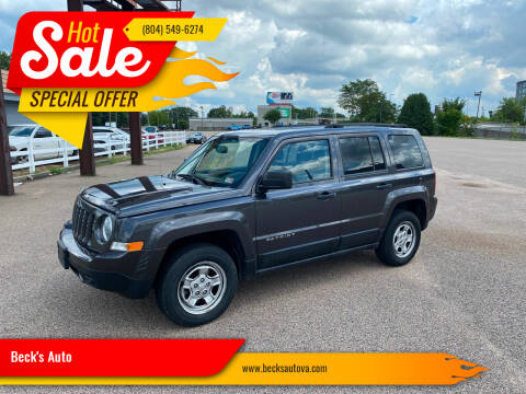 2015 Jeep Patriot for sale at Beck's Auto in Chesterfield VA