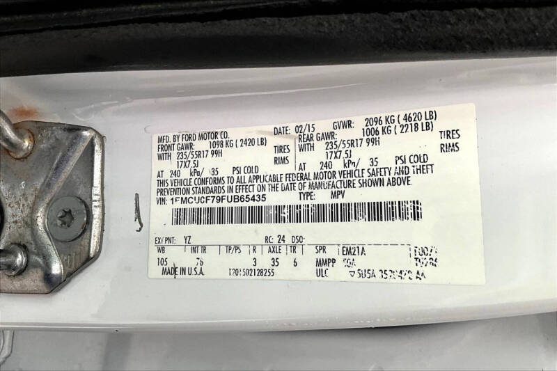 2015 Ford Escape S