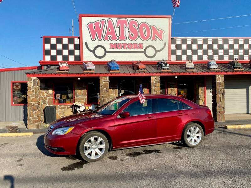 2012 Chrysler 200 for sale at Watson Motors in Poteau OK