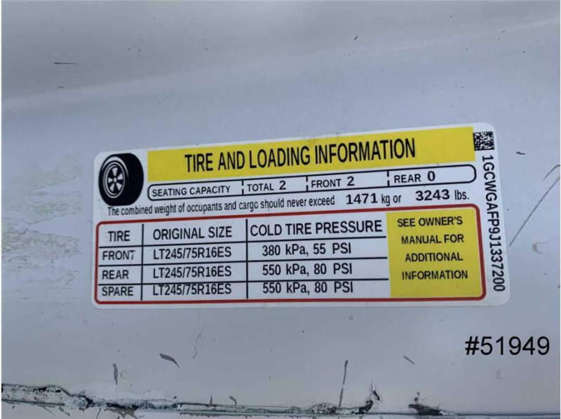 2018 Chevrolet Express 2500