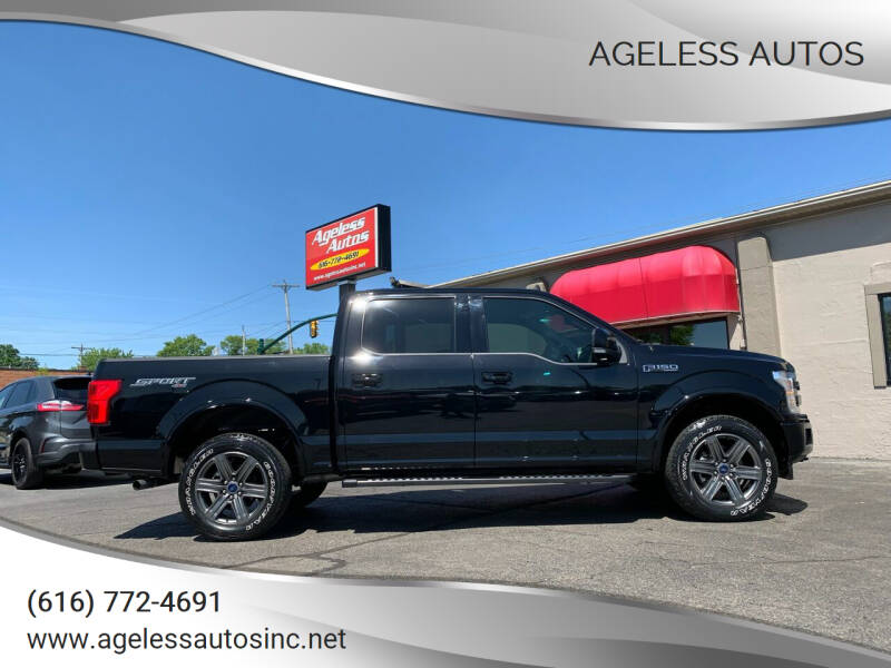 2020 Ford F-150 for sale at Ageless Autos in Zeeland MI