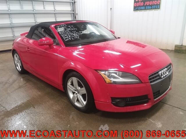 2009 Audi TT for sale at East Coast Auto Source Inc. in Bedford VA