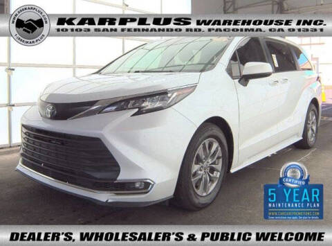 2022 Toyota Sienna for sale at Karplus Warehouse in Pacoima CA