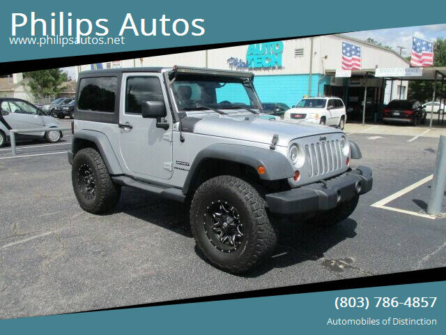 2012 Jeep Wrangler for sale at Philips Autos in Columbia SC