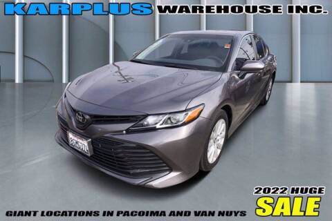 2018 Toyota Camry for sale at Karplus Warehouse in Pacoima CA