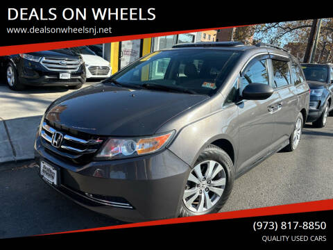 2014 Honda Odyssey for sale at DEALS ON WHEELS in Newark NJ