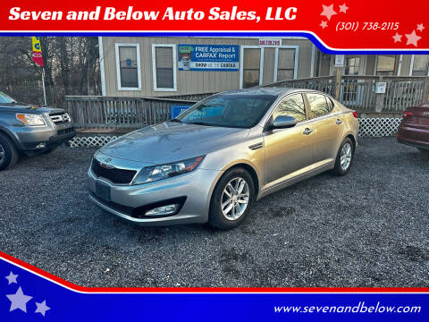 2012 Kia Optima for sale at Seven and Below Auto Sales, LLC in Rockville MD