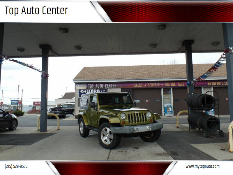 2008 Jeep Wrangler for sale at Top Auto Center in Quakertown PA