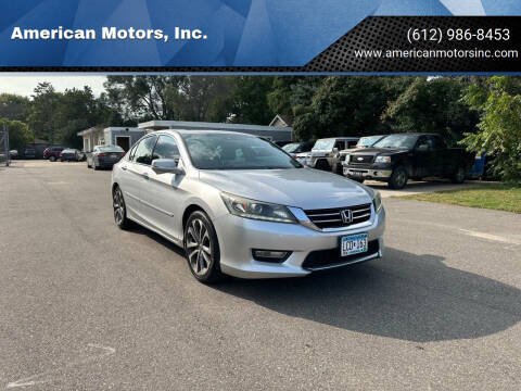 2013 Honda Accord for sale at American Motors, Inc. in Farmington MN