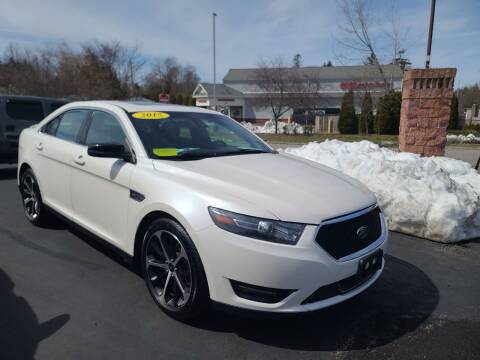2015 Ford Taurus for sale at R C Motors in Lunenburg MA
