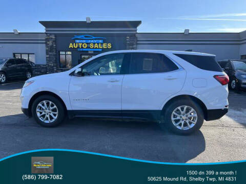 2020 Chevrolet Equinox for sale at BIG JAY'S AUTO SALES in Shelby Township MI