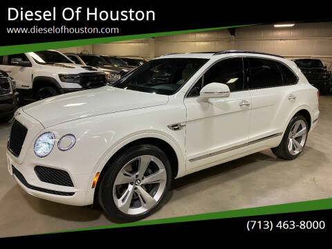 2019 Bentley Bentayga for sale at Diesel Of Houston in Houston TX