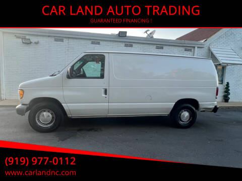 1999 Ford E-150 for sale at CAR LAND  AUTO TRADING in Raleigh NC