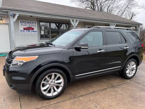 2012 Ford Explorer for sale at Brewer's Auto Sales in Greenwood MO