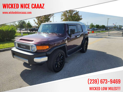 2007 Toyota FJ Cruiser for sale at WICKED NICE CAAAZ in Cape Coral FL