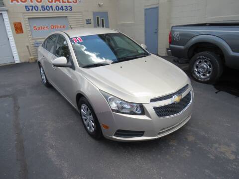 2011 Chevrolet Cruze for sale at Small Town Auto Sales in Hazleton PA