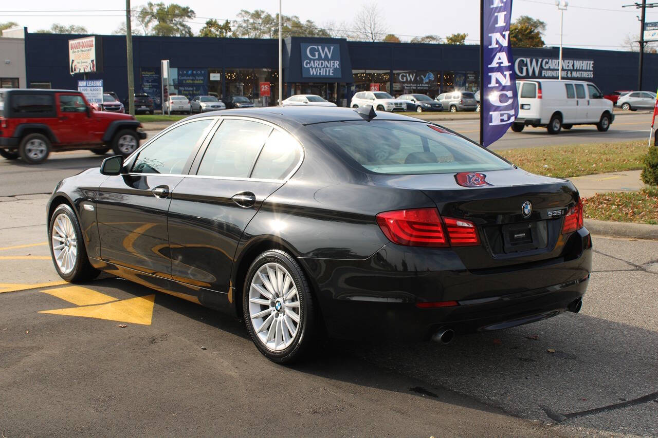 2011 BMW 5 Series for sale at Top Auto Sale in Waterford, MI