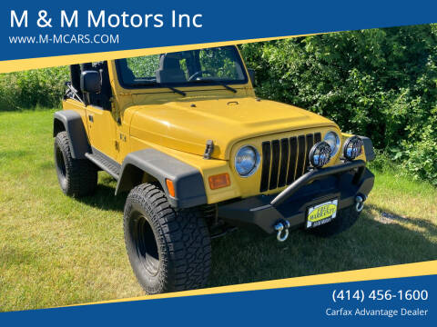 2006 Jeep Wrangler for sale at M & M Motors Inc in West Allis WI