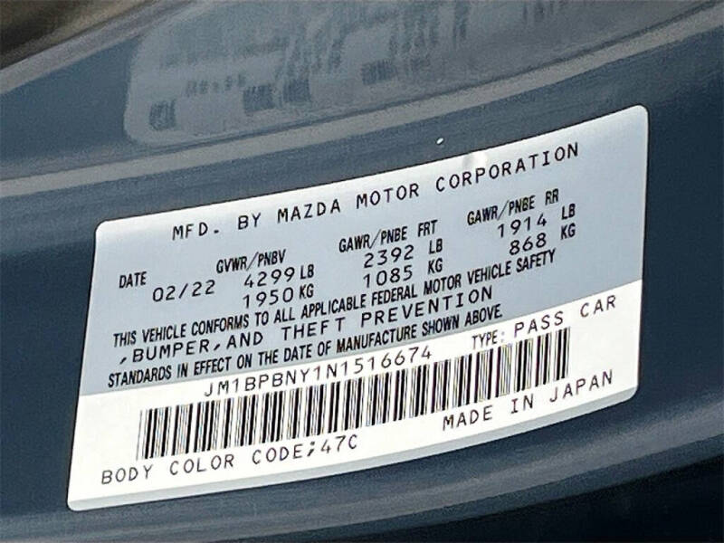 2022 Mazda Mazda3 Hatchback Premium Plus