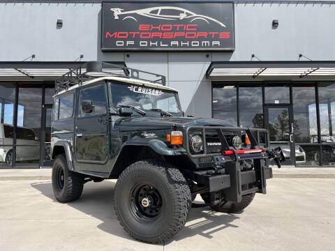 1978 Toyota Land Cruiser for sale at Exotic Motorsports of Oklahoma in Edmond OK