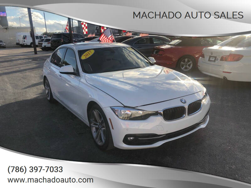 2017 BMW 3 Series for sale at MACHADO AUTO SALES in Miami FL