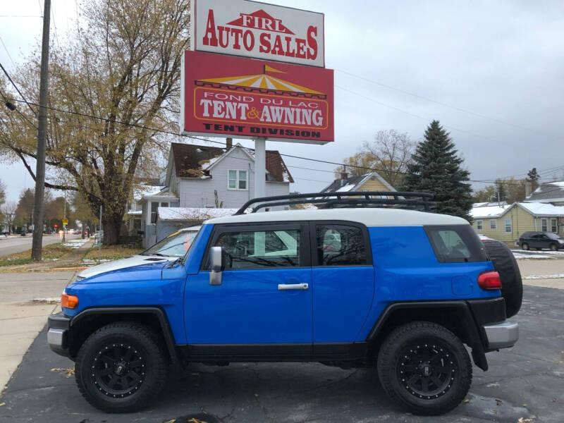 2007 Toyota FJ Cruiser for sale at Firl Auto Sales in Fond Du Lac WI