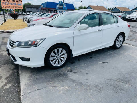 2015 Honda Accord for sale at Sunset Motors in Manteca CA