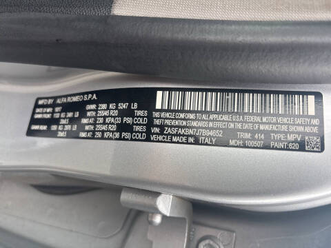 2018 Alfa Romeo Stelvio Ti