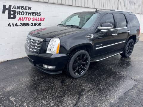 2012 Cadillac Escalade for sale at HANSEN BROTHERS AUTO SALES in Milwaukee WI
