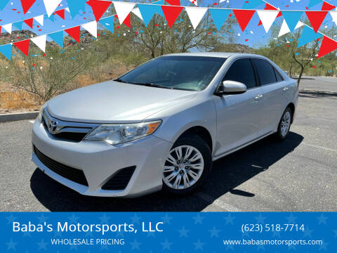 2012 Toyota Camry for sale at Baba's Motorsports, LLC in Phoenix AZ