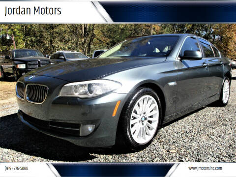 2013 BMW 5 Series for sale at Jordan Motors in Moncure NC