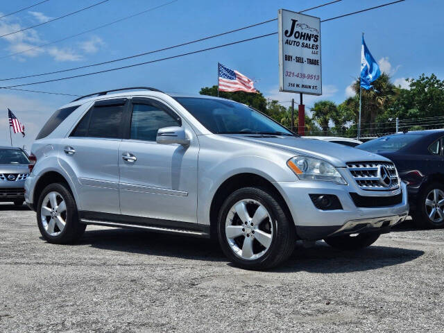 2011 Mercedes-Benz M-Class for sale at JOHNS AUTO SALES LLC in Apopka, FL