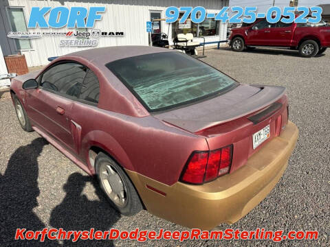 2000 Ford Mustang for sale at Tony Peckham @ Korf Motors in Sterling CO