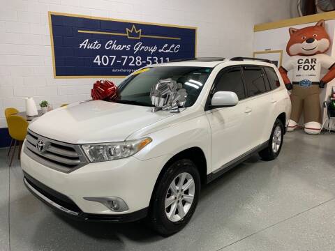 2012 Toyota Highlander for sale at Auto Chars Group LLC in Orlando FL