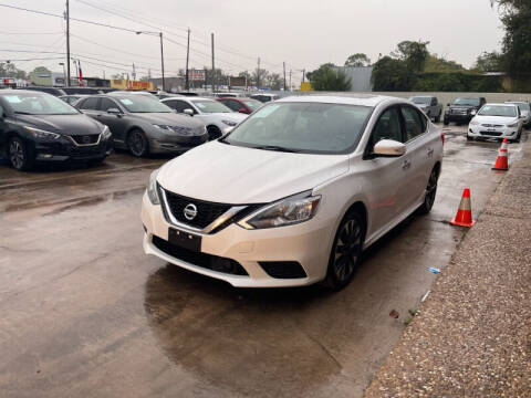2019 Nissan Sentra for sale at Sam's Auto Sales in Houston TX