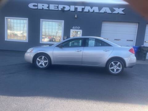 2008 Pontiac G6 for sale at Creditmax Auto Sales in Suffolk VA