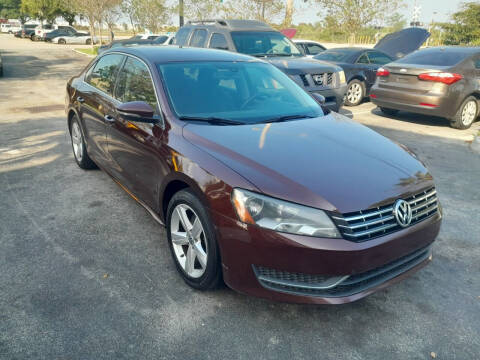 2012 Volkswagen Passat for sale at LAND & SEA BROKERS INC in Pompano Beach FL