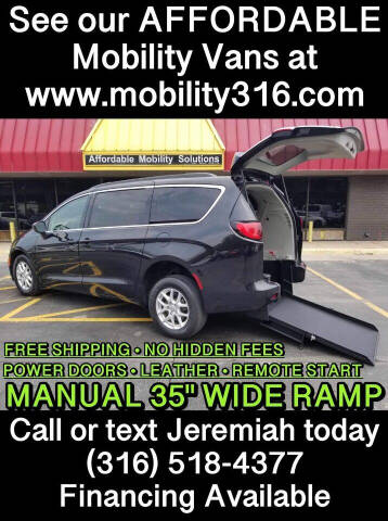 2020 Chrysler Voyager for sale at Affordable Mobility Solutions, LLC - Mobility/Wheelchair Accessible Inventory-Wichita in Wichita KS