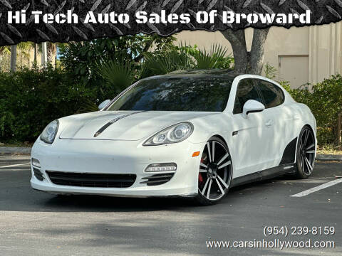 2013 Porsche Panamera for sale at Hi Tech Auto Sales Of Broward in Hollywood FL