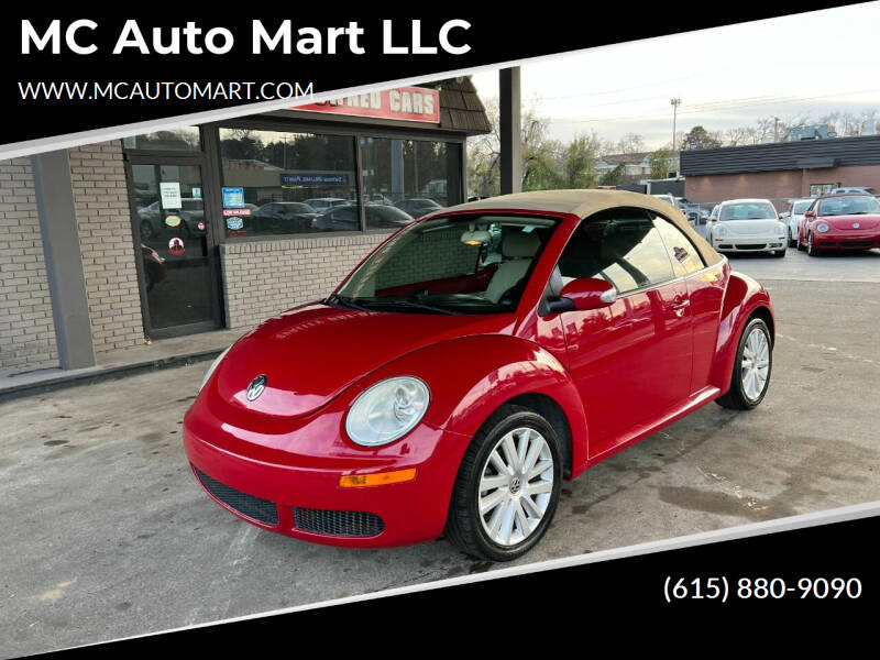 2010 Volkswagen New Beetle Convertible for sale at MC Auto Mart LLC in Hermitage TN