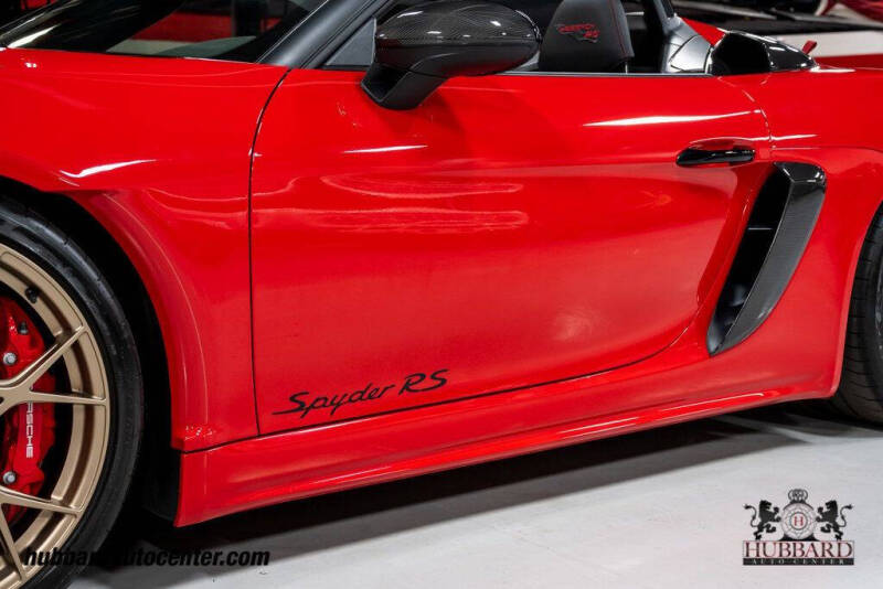 2025 Porsche 718 Boxster Spyder RS