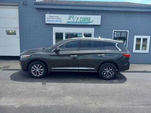 2013 Infiniti JX35 for sale at 24/7 Cars in Bluffton IN