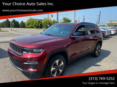 2024 Jeep Grand Cherokee for sale at Your Choice Auto Sales Inc. in Dearborn MI