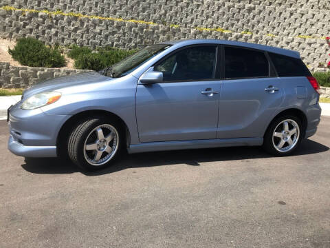 2003 Toyota Matrix for sale at CALIFORNIA AUTO GROUP in San Diego CA