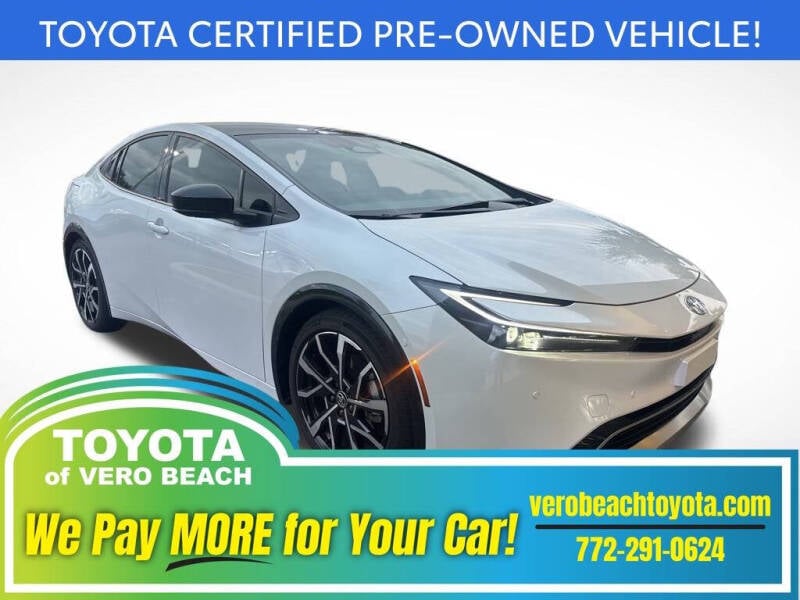 2024 Toyota Prius Prime for sale at PHIL SMITH AUTOMOTIVE GROUP - Toyota Kia of Vero Beach in Vero Beach FL