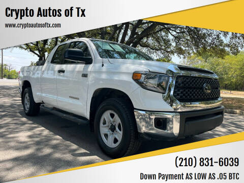 2019 Toyota Tundra for sale at Crypto Autos of Tx in San Antonio TX