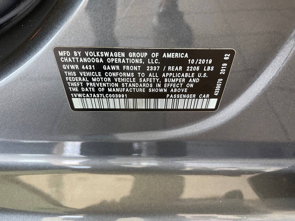 2020 Volkswagen Passat for sale at Auto Haus Imports in Grand Prairie, TX