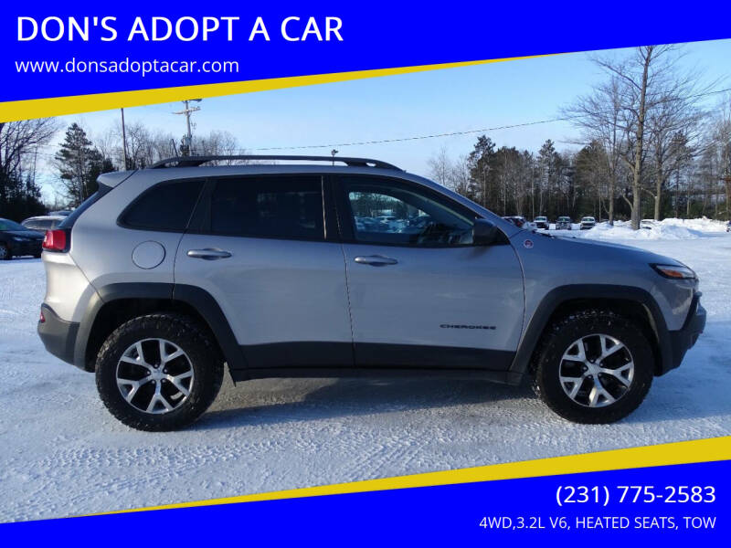 2018 Jeep Cherokee for sale at DON'S ADOPT A CAR in Cadillac MI