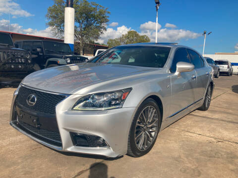 2013 Lexus LS 460 for sale at ANF AUTO FINANCE in Houston TX